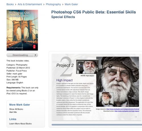 Free Photoshop CS6 iBook