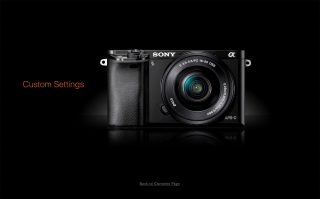 Sony-Alpha-A6000-Custom-Settings