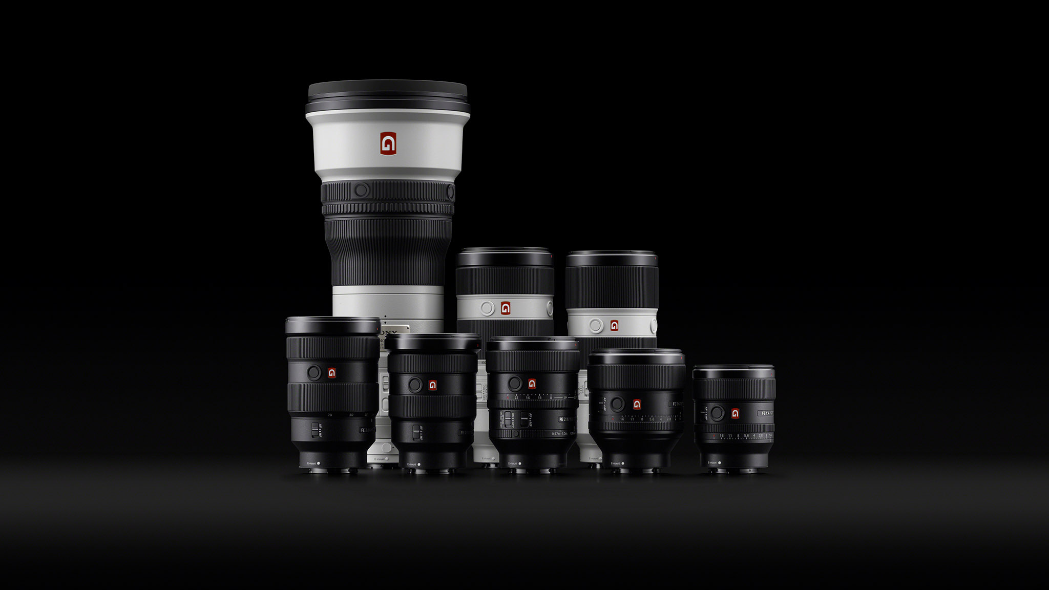 Sony's lineup of future-proof ultra high-quality GM lenses