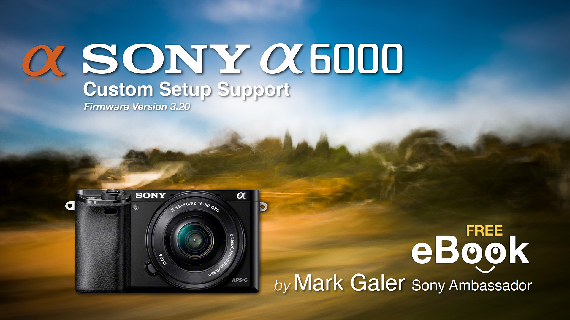 Free Sony A6000 Custom Settings eBook